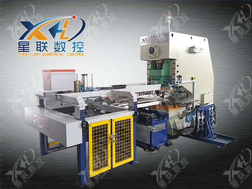 CNC full automatic numerical control punch press production line By SHANTOU XINQING CANNERY MACHINERY CO.,LTD.