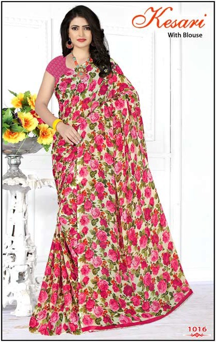FANCY GEORGETTE SAREE