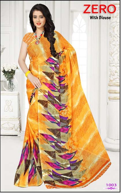 New Designer Georgette Saree