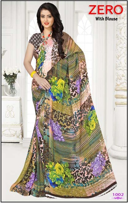 New Designer Georgette Saree