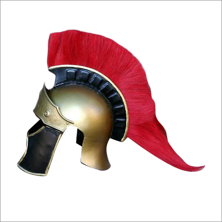 Steel Armor Spartan Helmet