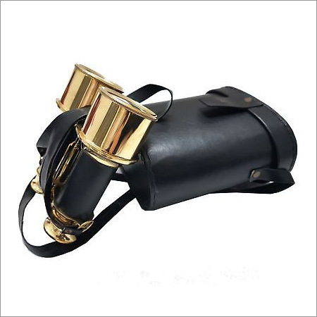 Leather Binocular Telescope Magnification: 15