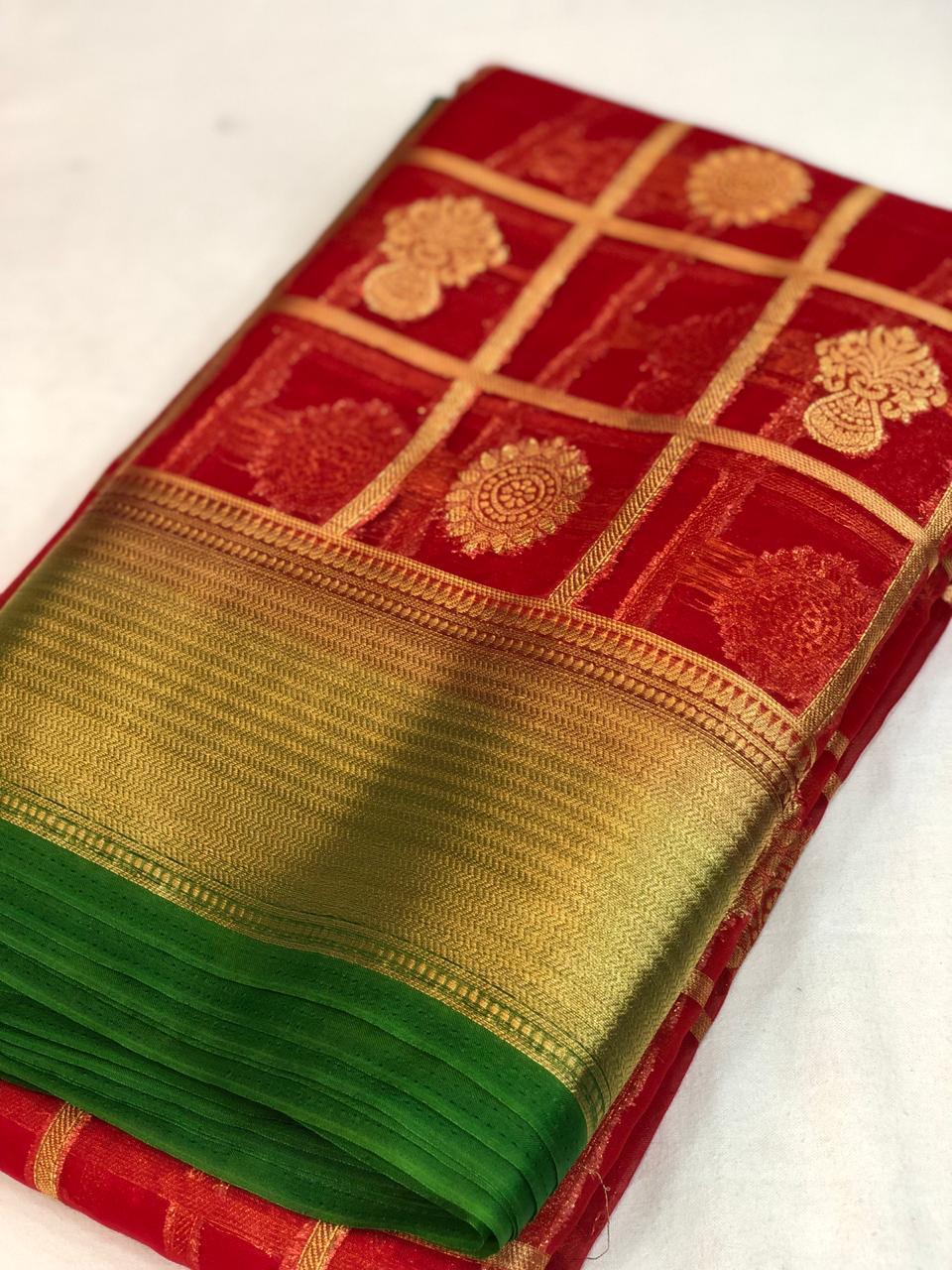 Organza Sarees