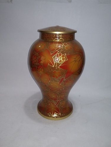 Handmade Brass Metal Cloisonne Cremation Urns