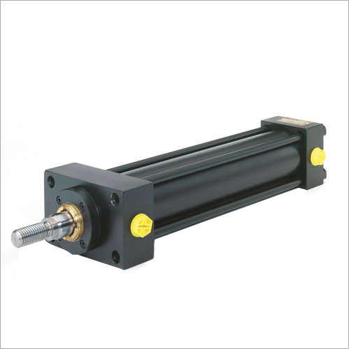 Tie Rod Hydraulic Cylinder - Steel, 25mm to 300mm Diameter, 2mm to 3000mm Stroke Length, 5000 PSI Pressure | Grey Color, Hydraulic Power, Flawless Delivery
