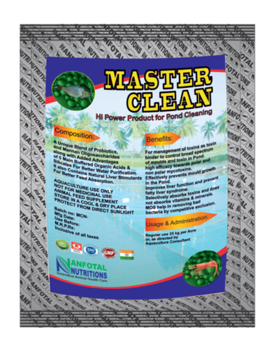 Powder Aquaculture Pond Cleaner And Sanitizer (Master Clean)