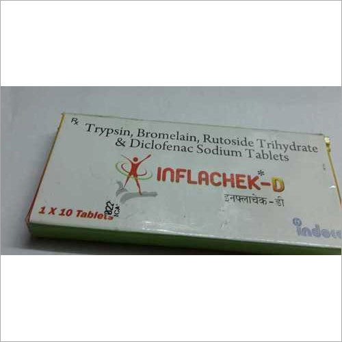 Trypsin Bromelain Rutoside Trihydrate Diclofenac Tablets Trypsin Bromelain Rutoside Trihydrate Diclofenac Tablets