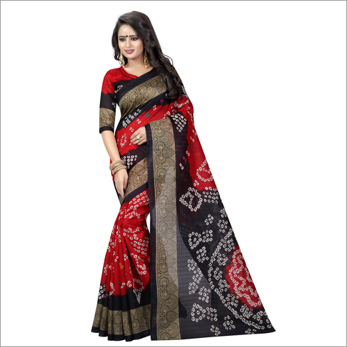 New Bhagalpuri Bandhani Saree