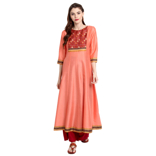 Long Anarkali Kurti