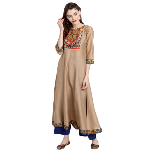 Ladies Printed Anarkali Kurti