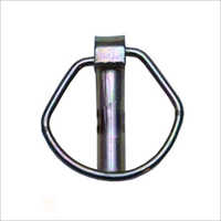 Tractor D Ring Linch Pin - High Tensile Stainless Steel, Standard Size 6-11mm, Gray Color, Rust Proof With 1 Year Warranty | Detachable Application, Subtle Polished Finish
