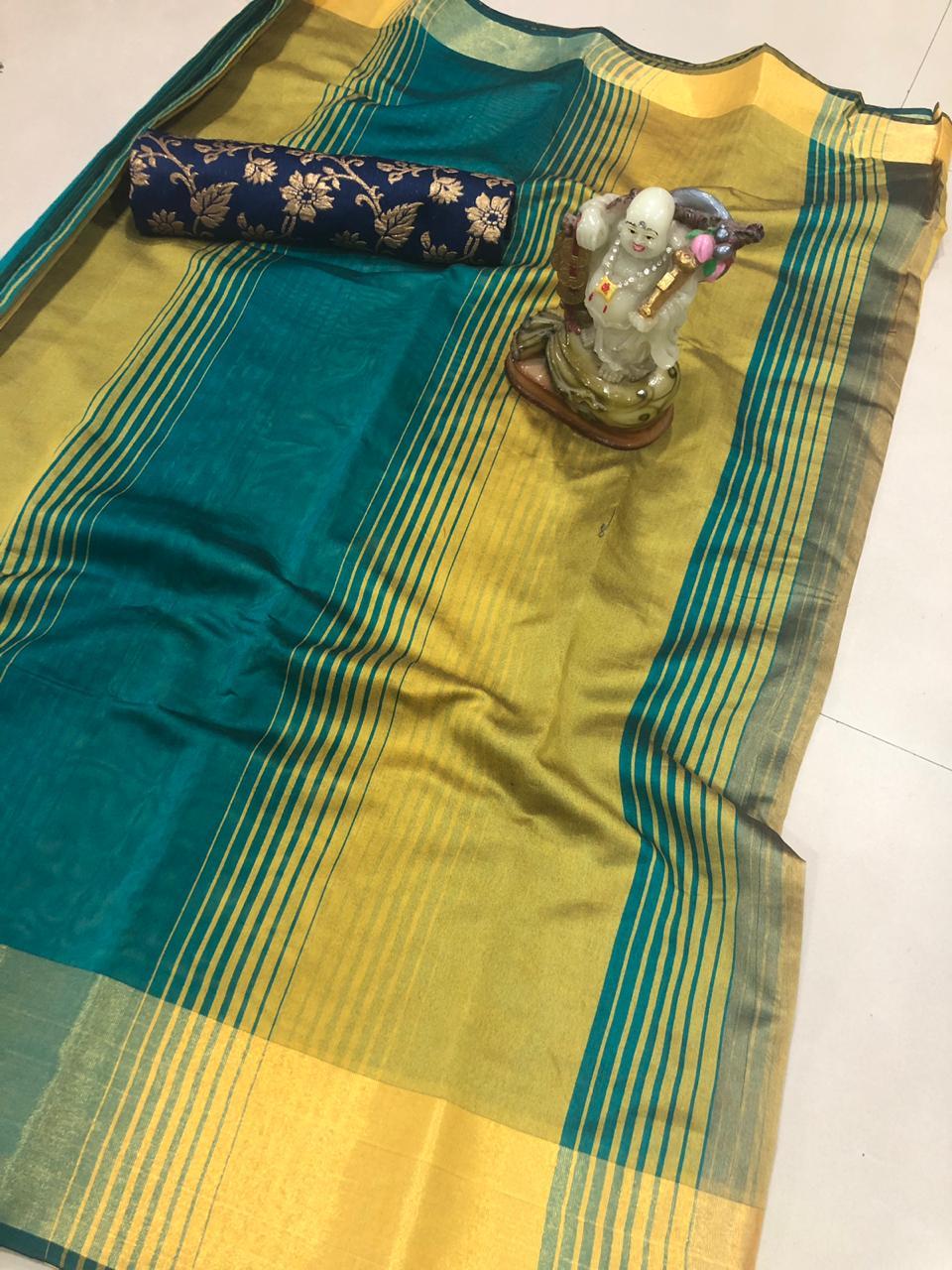 New Design Cotton Silk Saree