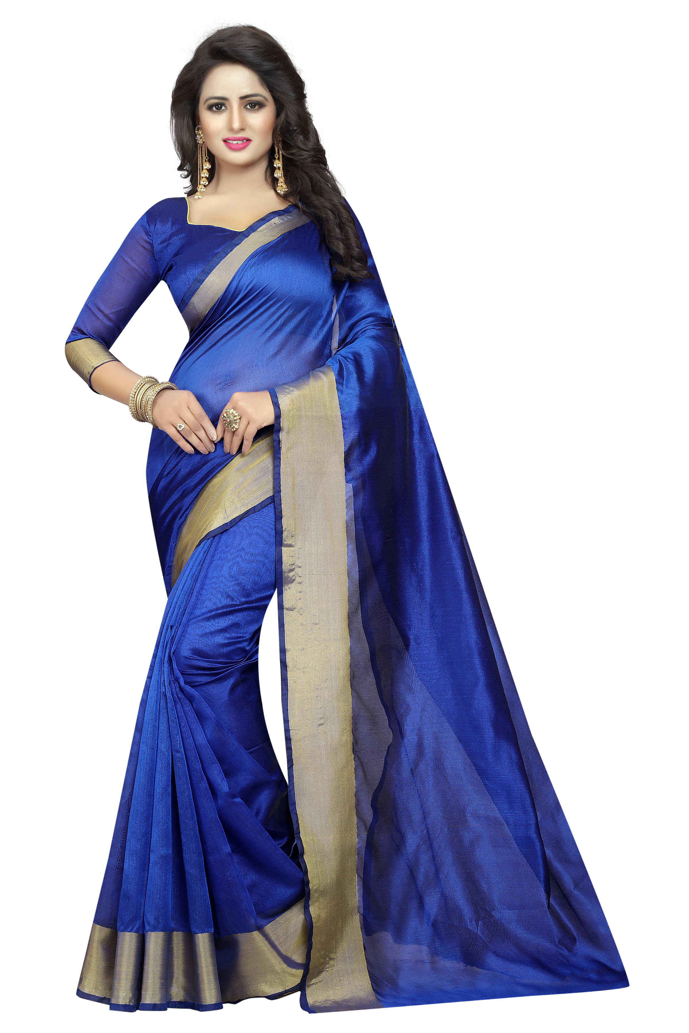 Fancy Cotton Silk Saree