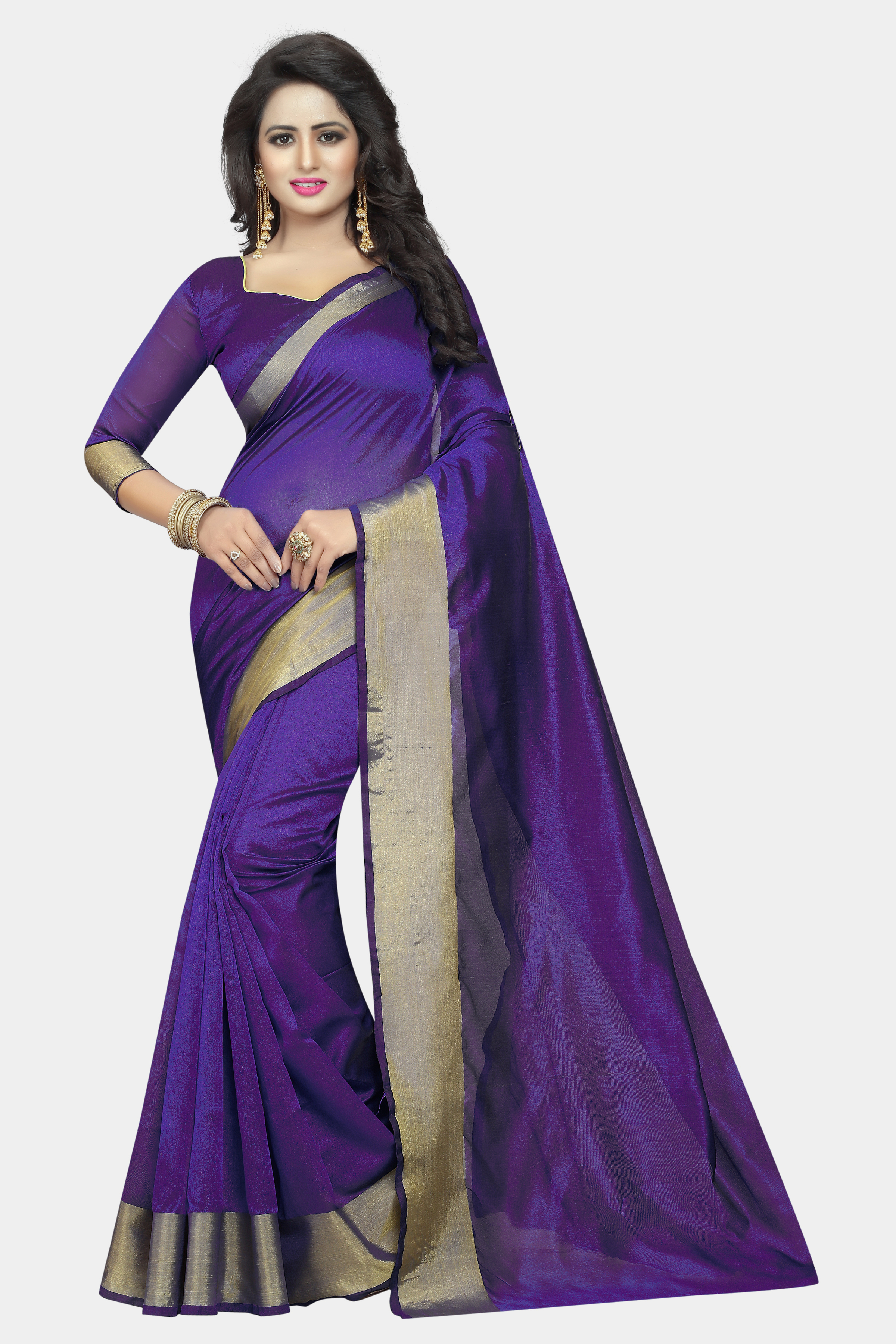 Fancy Cotton Silk Saree