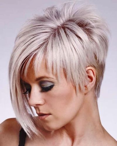 Short Platinum Bob
