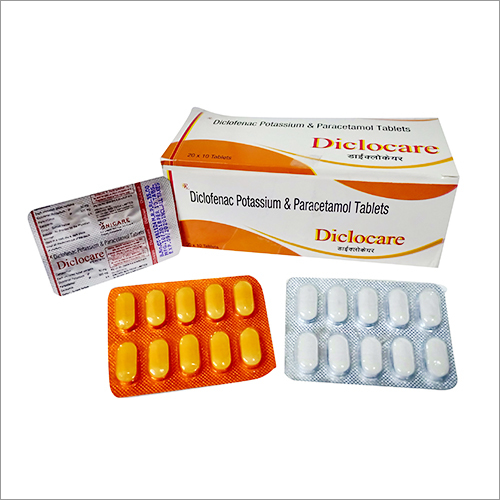 Diclofenac Potassium Paracetamol Tablets