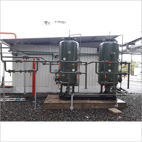 Activated Carbon Filter Plant - MS and FRP Material 1000 to 40000 LPH Capacity Semi-Automatic Operation | Electric Drive High Micro Porosity for Enhanced Filtration