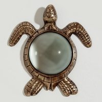 Brass Frog Antique Magnifying Glass