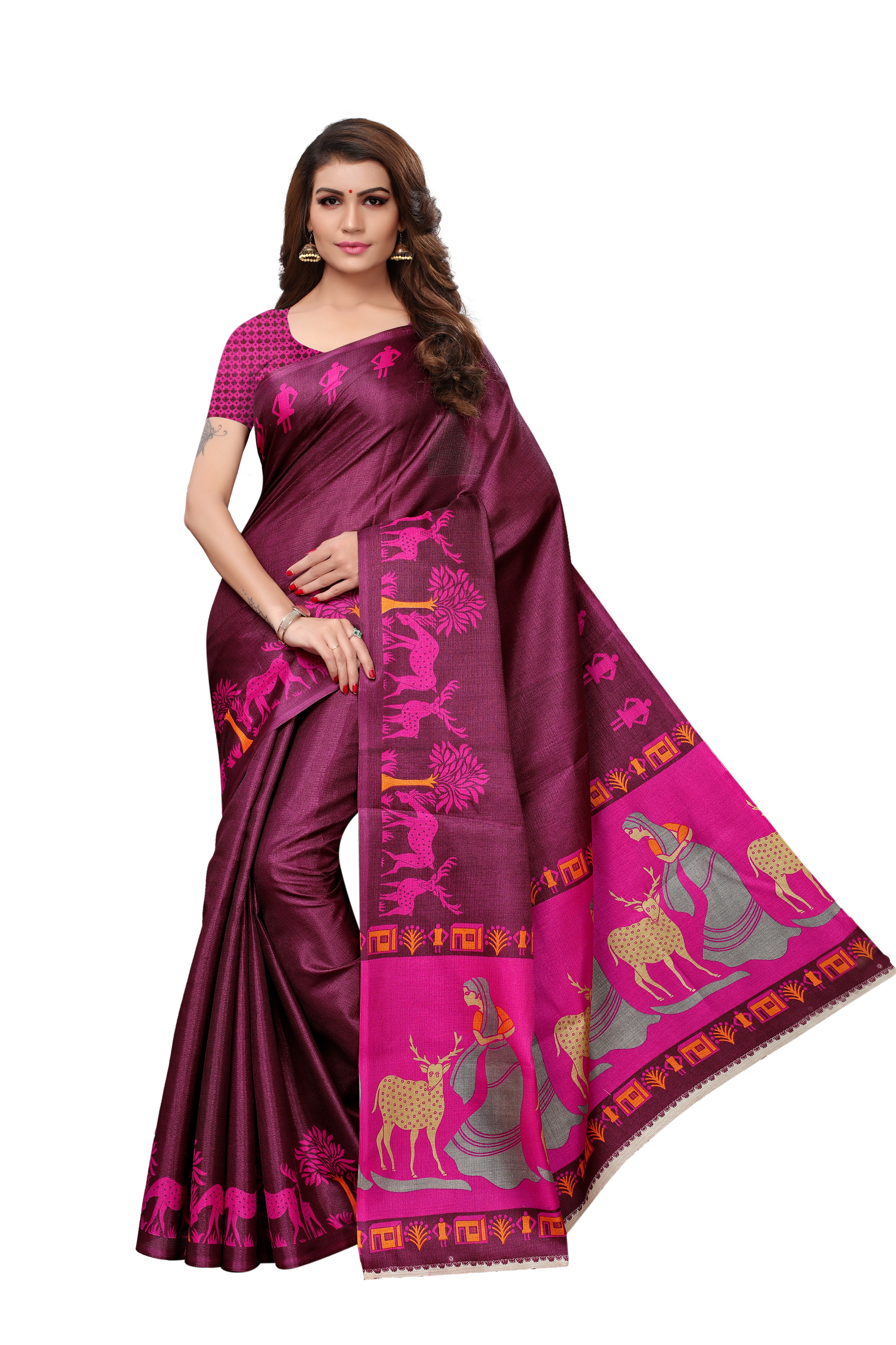 New Designer Kalamkari Saree