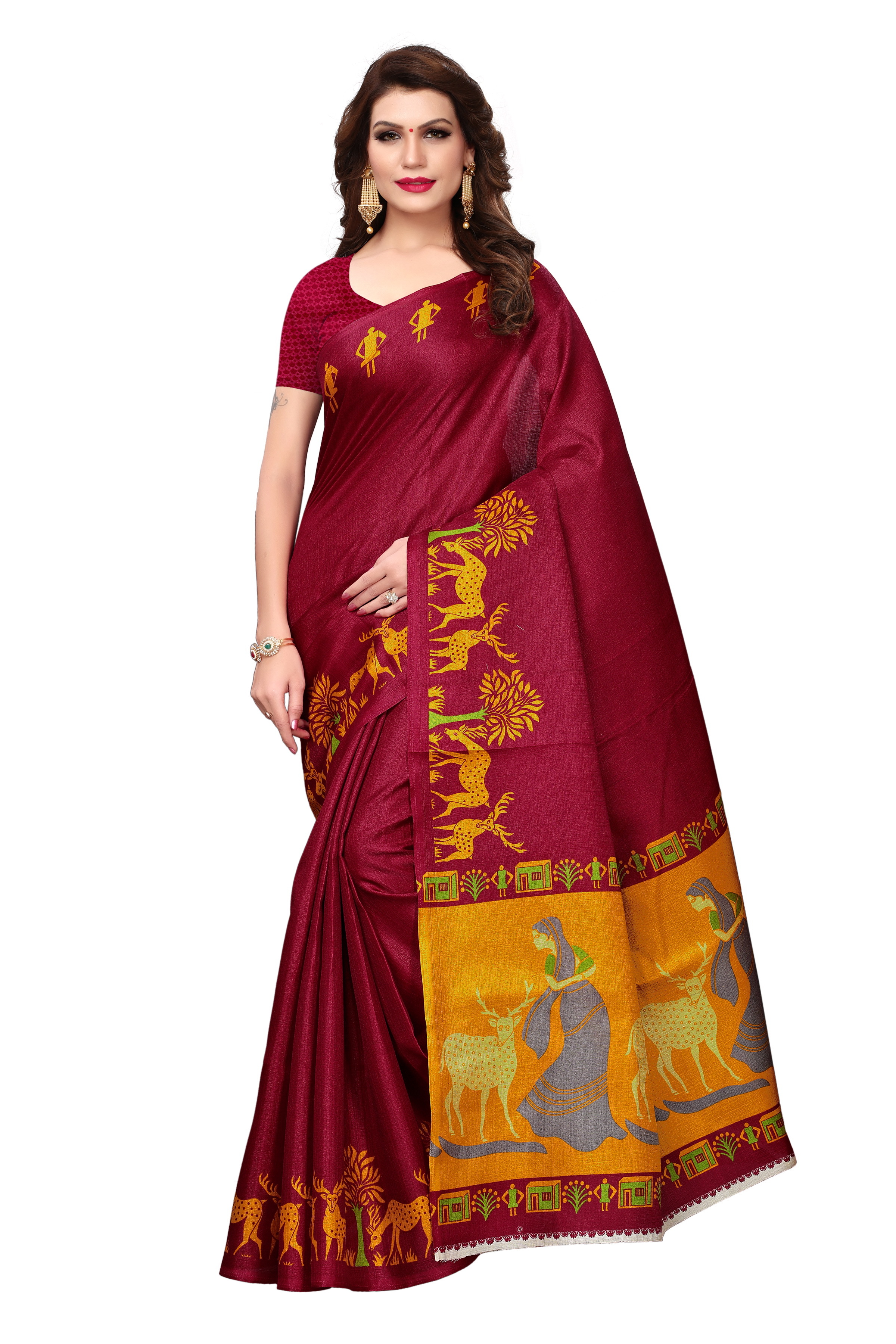 New Designer Kalamkari Saree