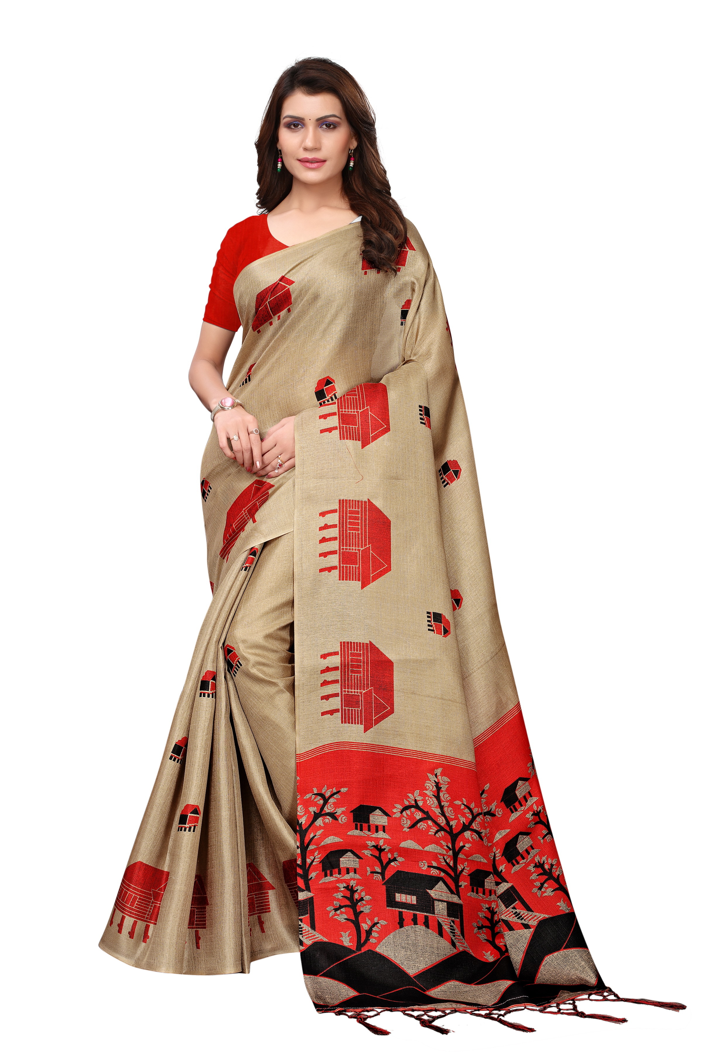 Kalamkari Designing Saree
