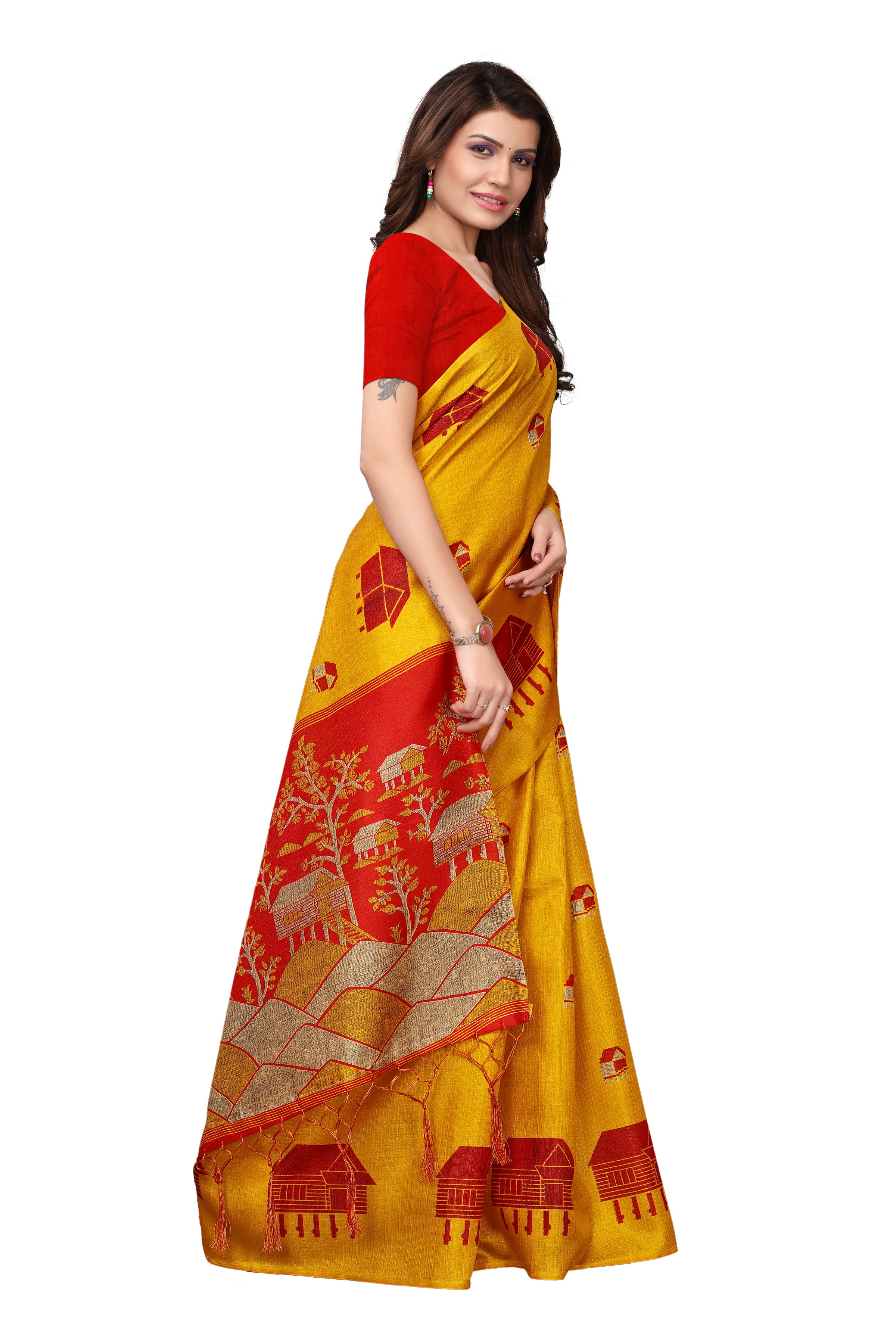Kalamkari Designing Saree