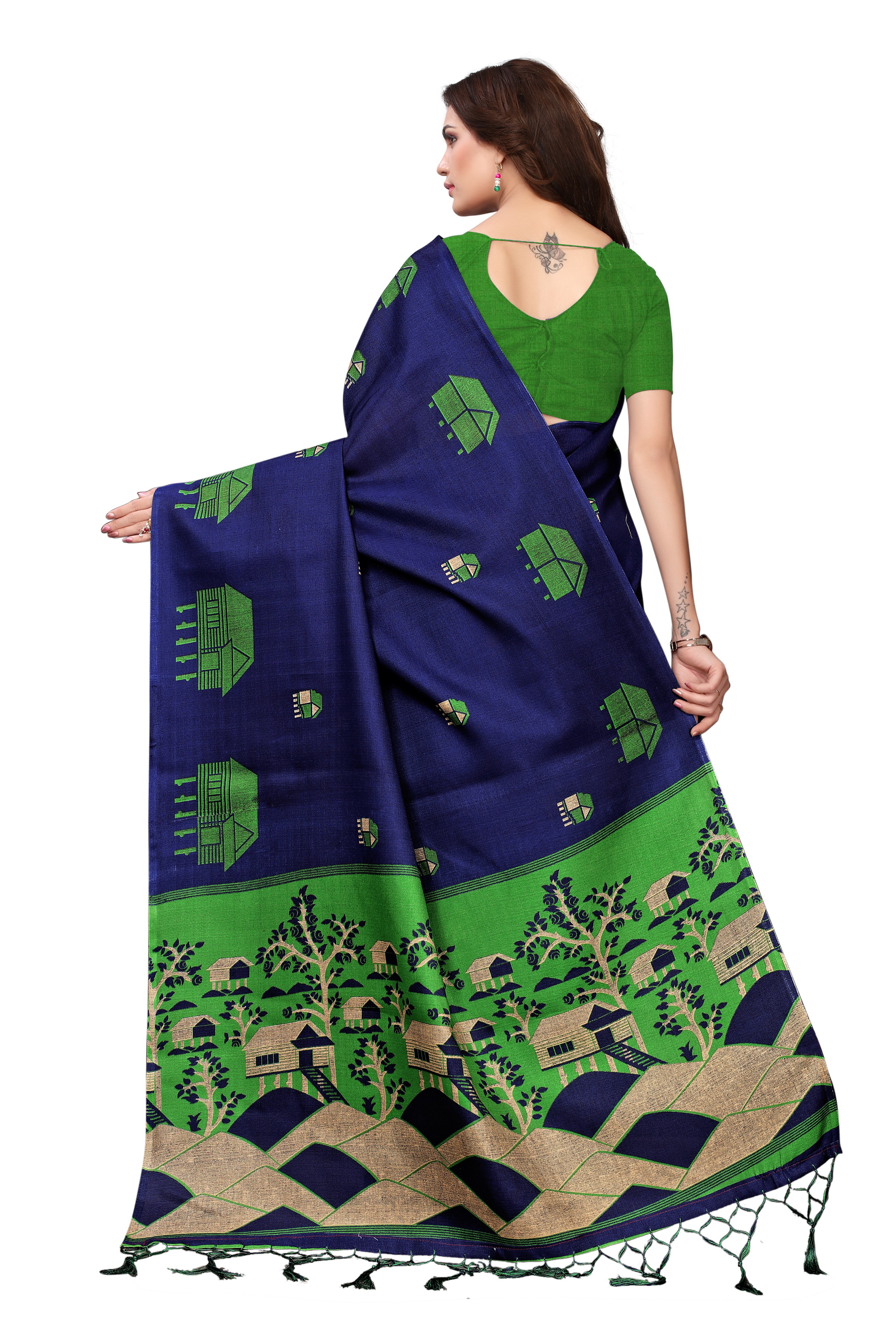 Kalamkari Designing Saree