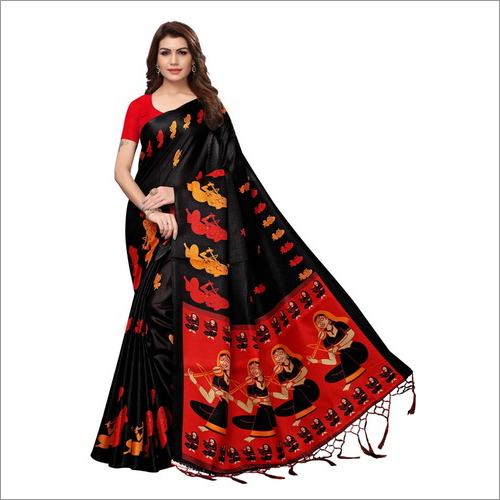 New Kalamkari Shabri Design Saree