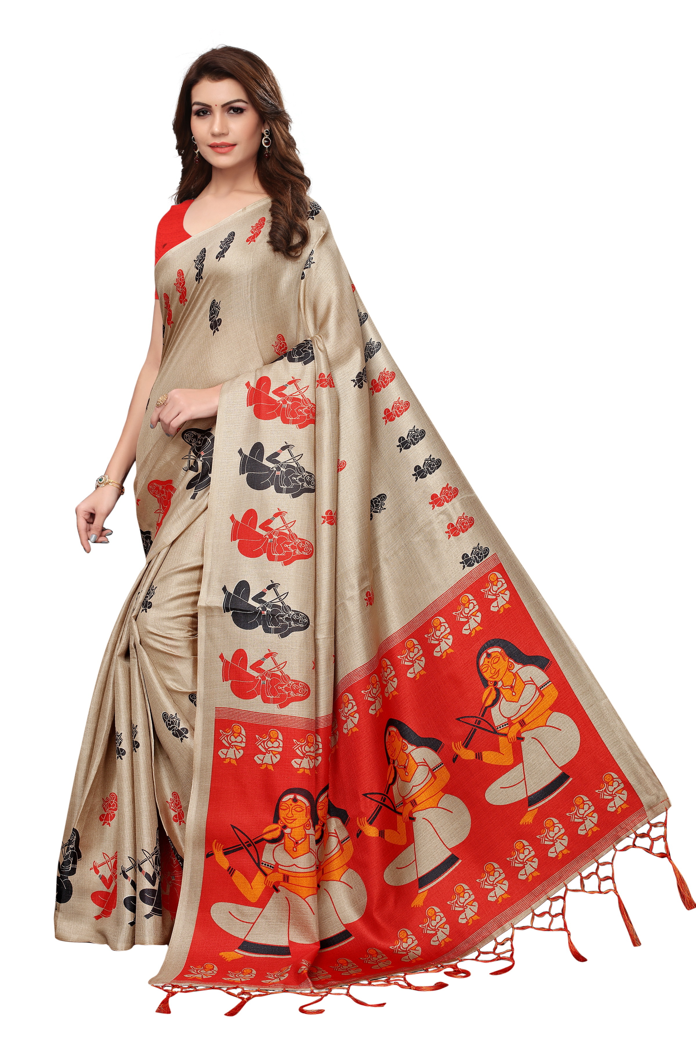 New Kalamkari Shabri Design Saree
