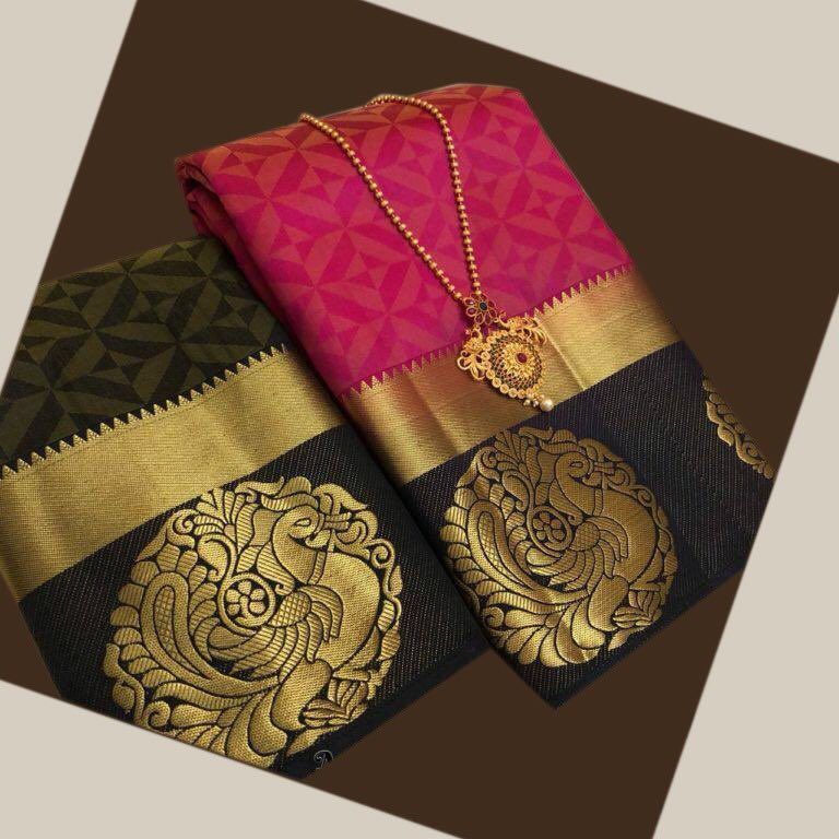 Kanjivaram Annam Saree