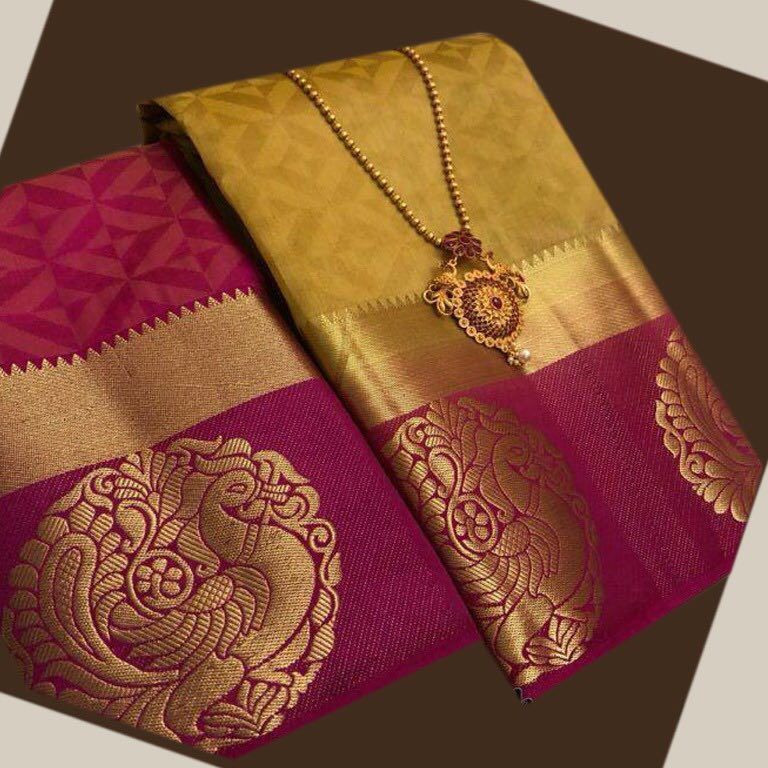 Kanjivaram Annam Saree