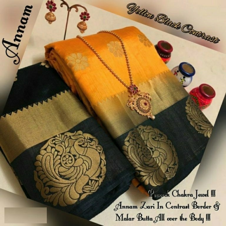 Kanjivaram Annam Butta Saree
