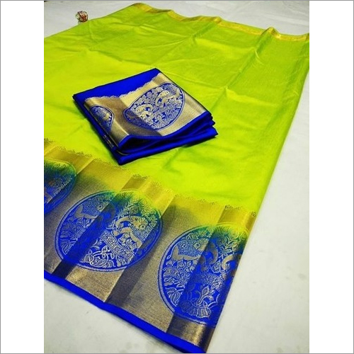 Kanjivaram Bahubali Design Saree