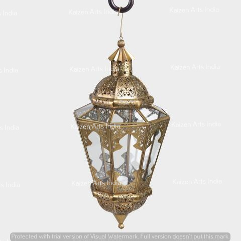 Antique Hanging Moroccan Lamp