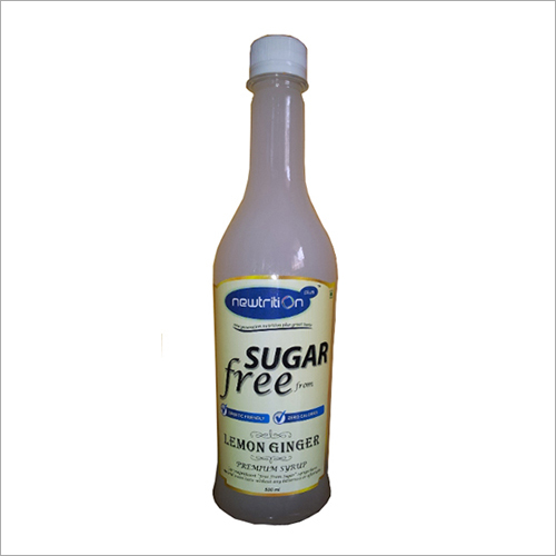 Sugar Free Lemon Ginger Syrup