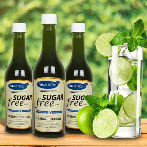 Sugar Free Lemon Phudina Syrup