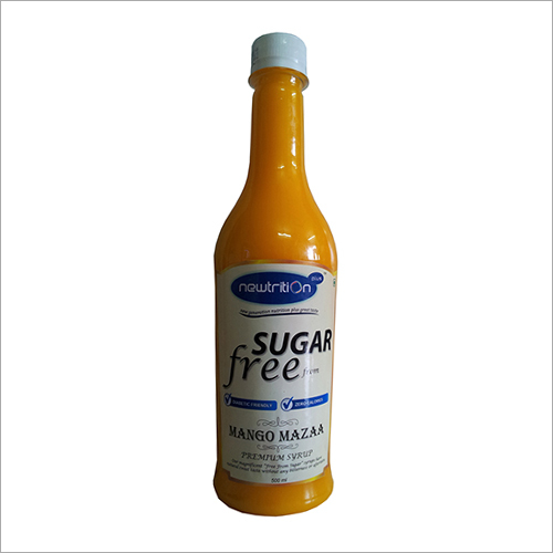 Sugar Free Mango Mazaa Syrup - 500 Grams | Zero Calories, Diabetic Friendly, Pure Flavor, Temper Proof Packaging