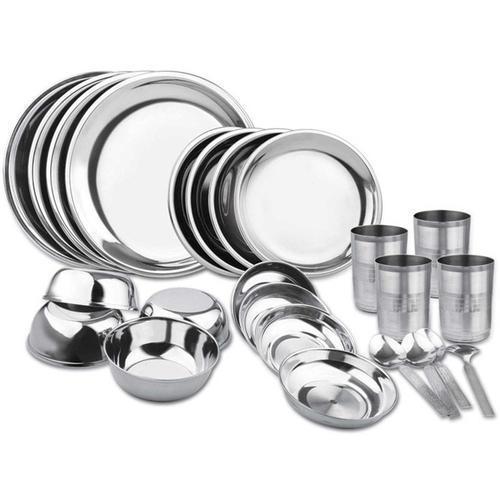 Steel Dinner Set