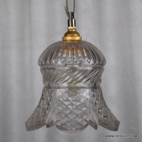 CUTTING GLASS WALL HANGING LAMP