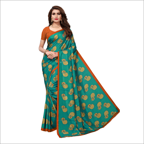 New Maalgudi Gopala Blue Saree