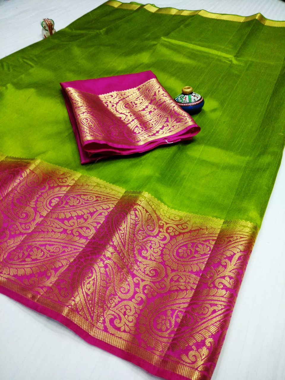 Kanjivaram Rich Mango Design Saree