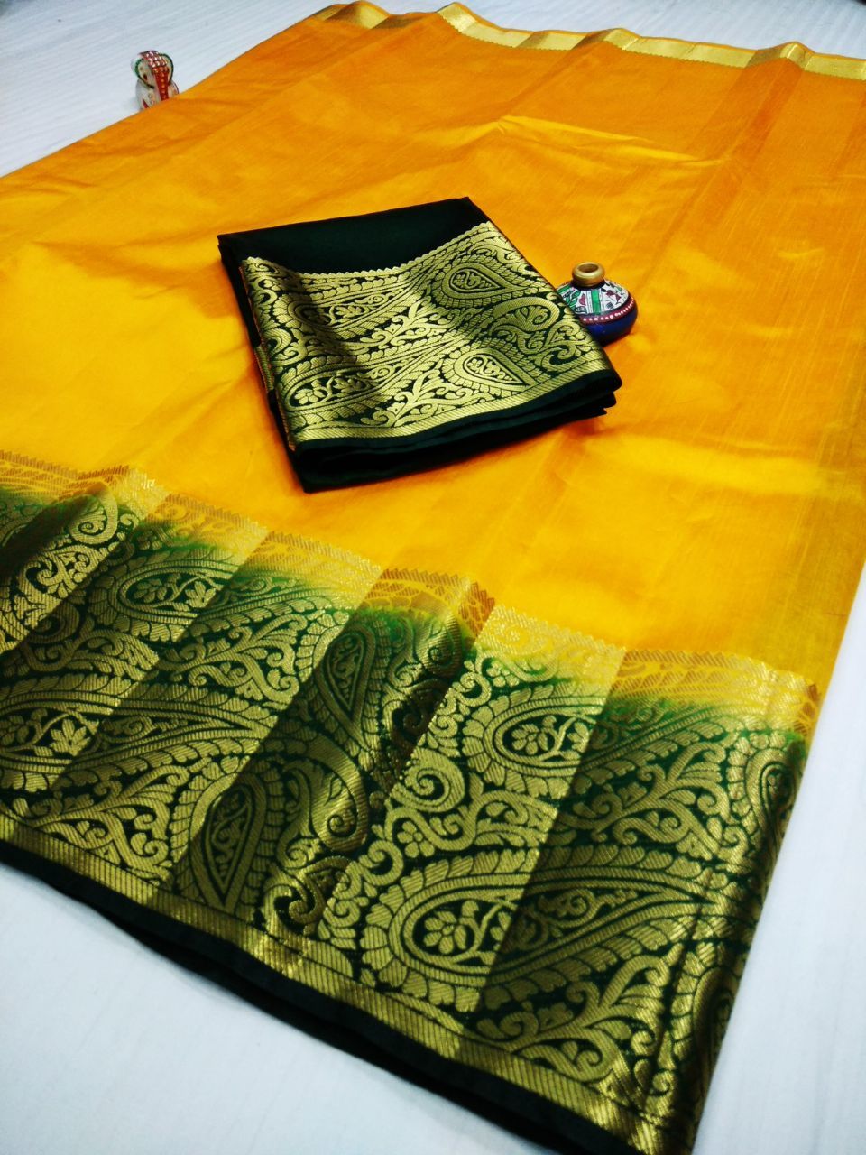 Kanjivaram Rich Mango Design Saree