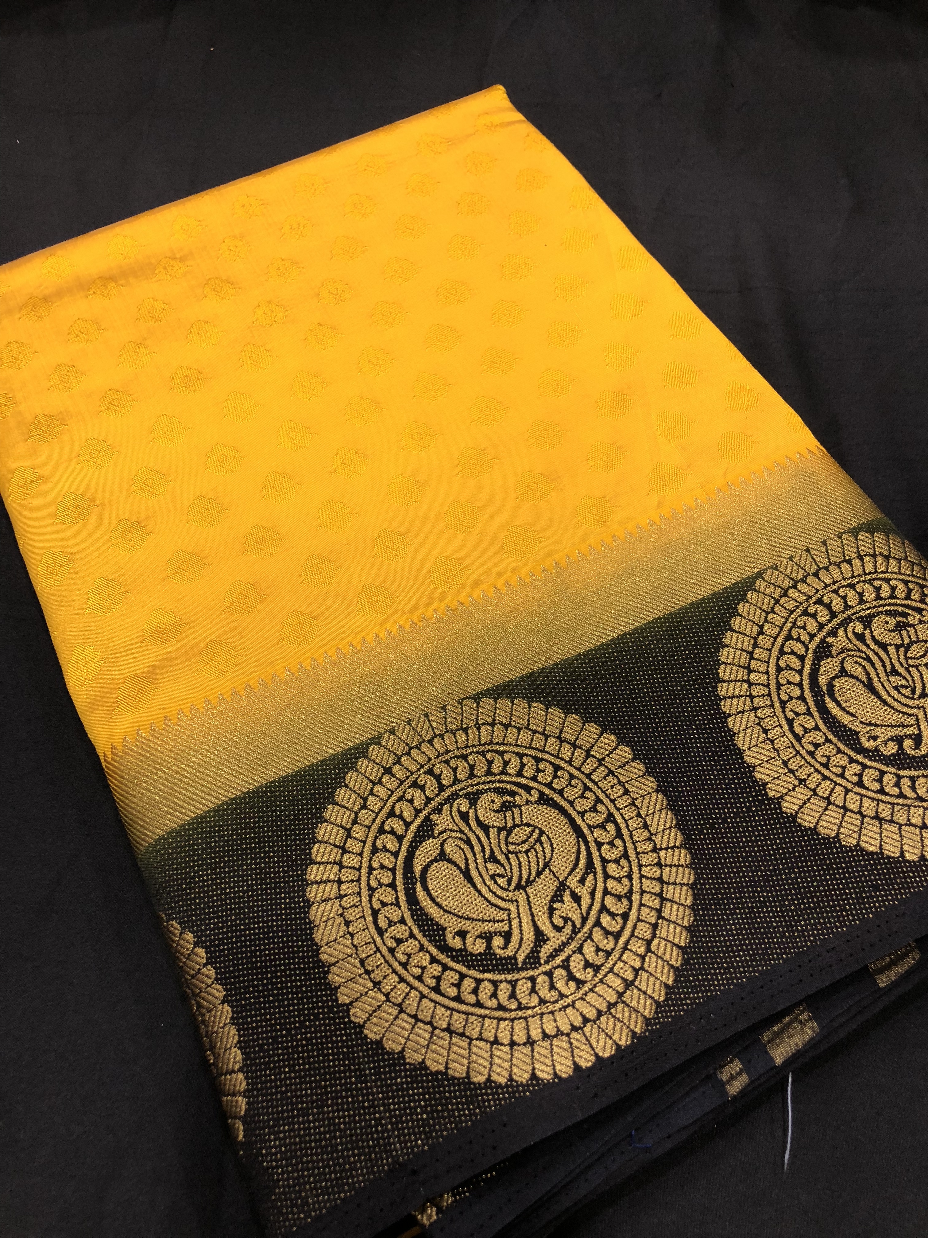 New Designer Kanjivaram Peacock Saree