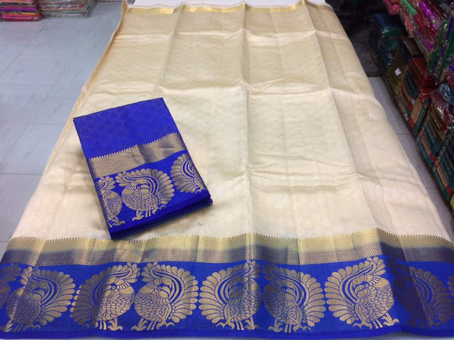 Latest New Kangivaram Twin More Design Saree .