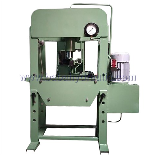 H Frame Hydraulic Press Machine - Hydraulic Power, 5W, 440V, Weight: 120-160kg | Pressure Regulator, Electric Control Panel, Precision Design