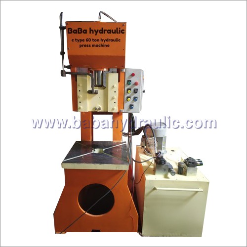 C Type Hydraulic Press Machine - 800mm Height, 430 x 330 x 260mm Dimensions | New, 220-250 Voltage, Hydraulic Power Source