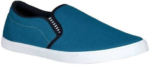 Fashionable Mens Canvas Shoes - Lightweight Material, Varied Sizes, Attractive Color Combinations | Skid Proof Rubber Sole, Round Toe Style