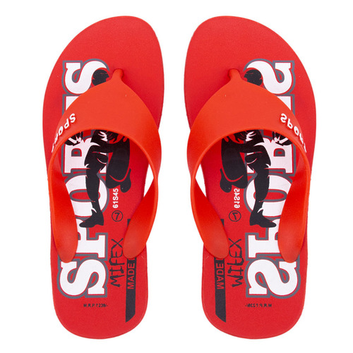 Printed Slipper - Rubber Material | Stylish Printed Design for Men, Comfortable Fit for Everyday Wear, Ideal for Indoor and Outdoor Use
