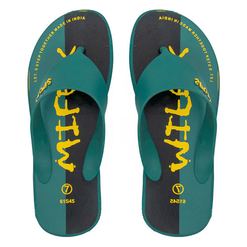 Designer Slipper - Rubber Material, Various Sizes , Eye-Catchy Design with Attractive Patterns for Men, High Comfort and Flexibility