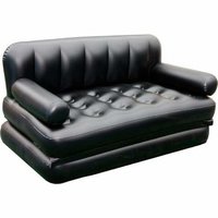 Black Air Sofa Cum Bed